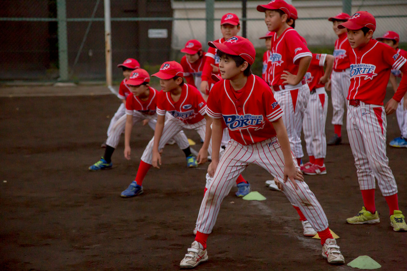 全体的にはキレイです野球　ポルテ　porte　ユニフォーム　150　MIZUNO　セット